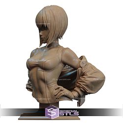 Motoko Kusanagi Dive Suit Bust STL Files