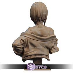 Motoko Kusanagi Dive Suit Bust STL Files