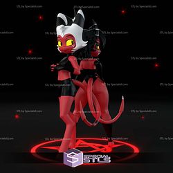 Moxxie And Millie Helluva Boss STL Files