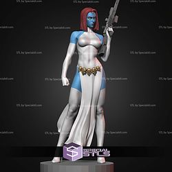 Mystique Museum Pose STL Files