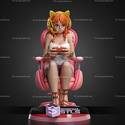 Nami One Piece Gamer STL Files