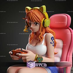 Nami One Piece Gamer STL Files
