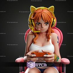 Nami One Piece Gamer STL Files