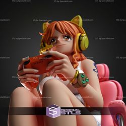 Nami One Piece Gamer STL Files