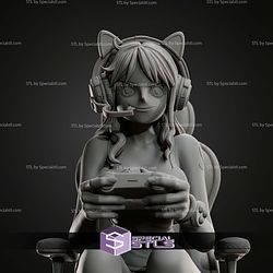 Nami One Piece Gamer STL Files