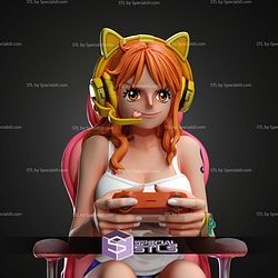 Nami One Piece Gamer STL Files
