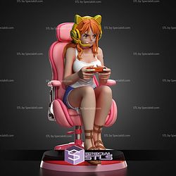 Nami One Piece Gamer STL Files