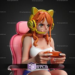 Nami One Piece Gamer STL Files