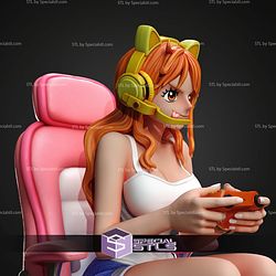 Nami One Piece Gamer STL Files