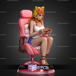 Nami One Piece Gamer STL Files
