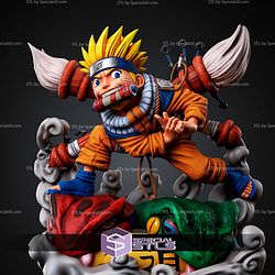Naruto Ninja Pose Diorama STL Files