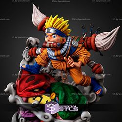 Naruto Ninja Pose Diorama STL Files