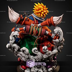 Naruto Ninja Pose Diorama STL Files