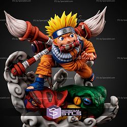 Naruto Ninja Pose Diorama STL Files