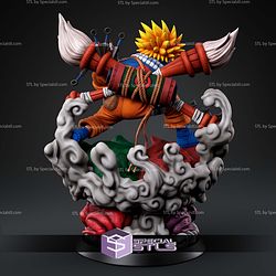 Naruto Ninja Pose Diorama STL Files