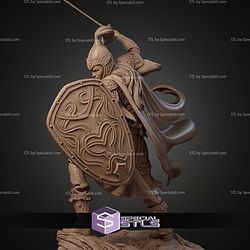 Nastasya The Shield Maiden STL Files