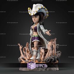 Nico Robin Diorama Chibi STL Files