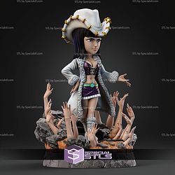 Nico Robin Diorama Chibi STL Files