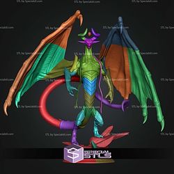 Nicol Bolas Magic The Gathering STL Files