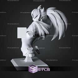 Nikaido Bust Dorohedoro STL Files