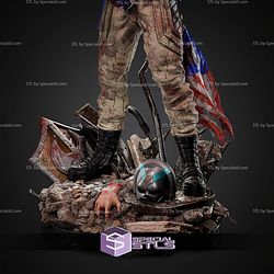 Peacmaker And Eagle 420mm STL Files