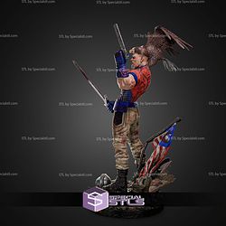 Peacmaker And Eagle 420mm STL Files