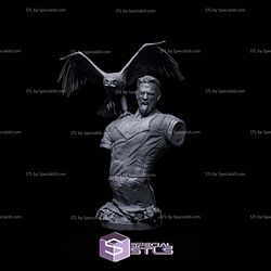 Peacmaker And Eagle Bust 420mm STL Files