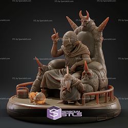 Piccolo Daimao Piano Diorama STL Files
