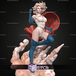 Power Girl Cloud Base STL Files