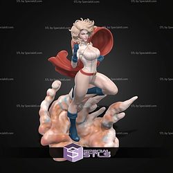 Power Girl Cloud Base STL Files