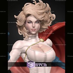 Power Girl Cloud Base STL Files