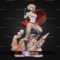 Power Girl Cloud Base STL Files