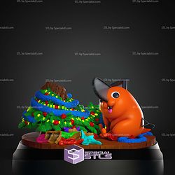 Pochita Chrismast 100mm STL Files