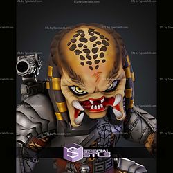 Predator Chibi In The Rain STL Files