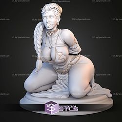 Princess Leia Semi Realistic ALT STL Files