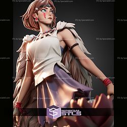 Princess Mononoke Jungle 1 7 STL Files