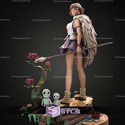 Princess Mononoke Jungle 1 7 STL Files