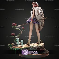 Princess Mononoke Jungle 1 7 STL Files