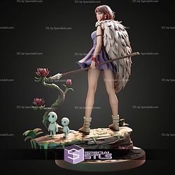 Princess Mononoke Jungle 1 7 STL Files