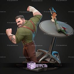 Punch Up From Dispatch 131mm STL Files