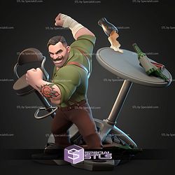 Punch Up From Dispatch 131mm STL Files