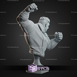 Punch Up From Dispatch Bust 106mm STL Files