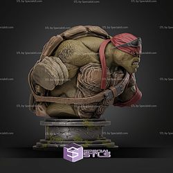 Raphael TMNT Bust Angry 134mm STL Files