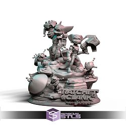 Ratchet And Clank SLA STL Files
