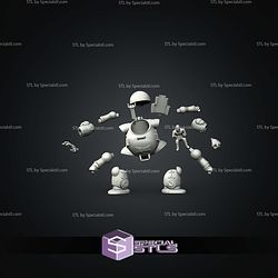 Red Raibbon Robot Army Dragon Ball STL Files