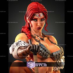 Red Sonja And Treasue STL Files
