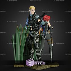 Regina Dino Crisis 2 Diorama STL Files