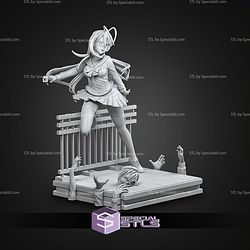Rei Highschool Of The Dead STL Files