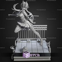 Rei Highschool Of The Dead STL Files