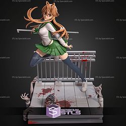Rei Highschool Of The Dead STL Files